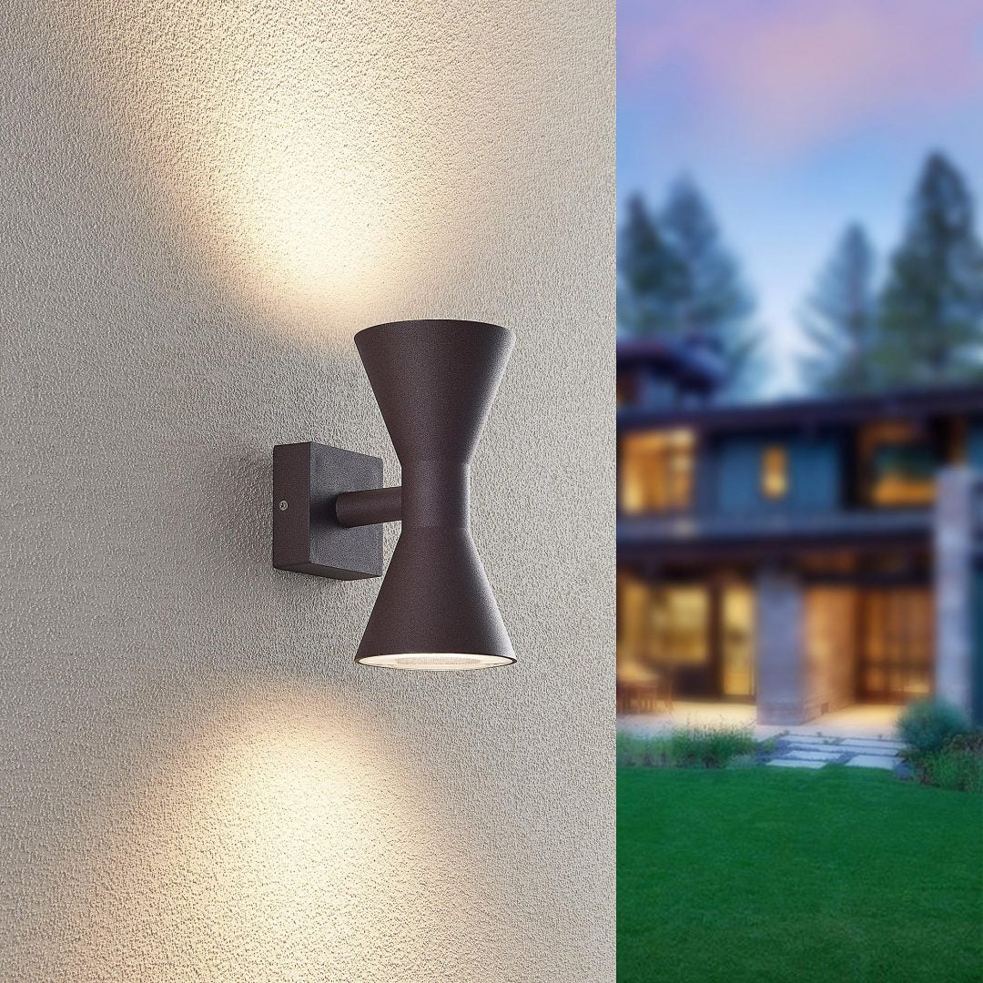 ARDAS | Wall lamp | Rusty | Diecast aluminium