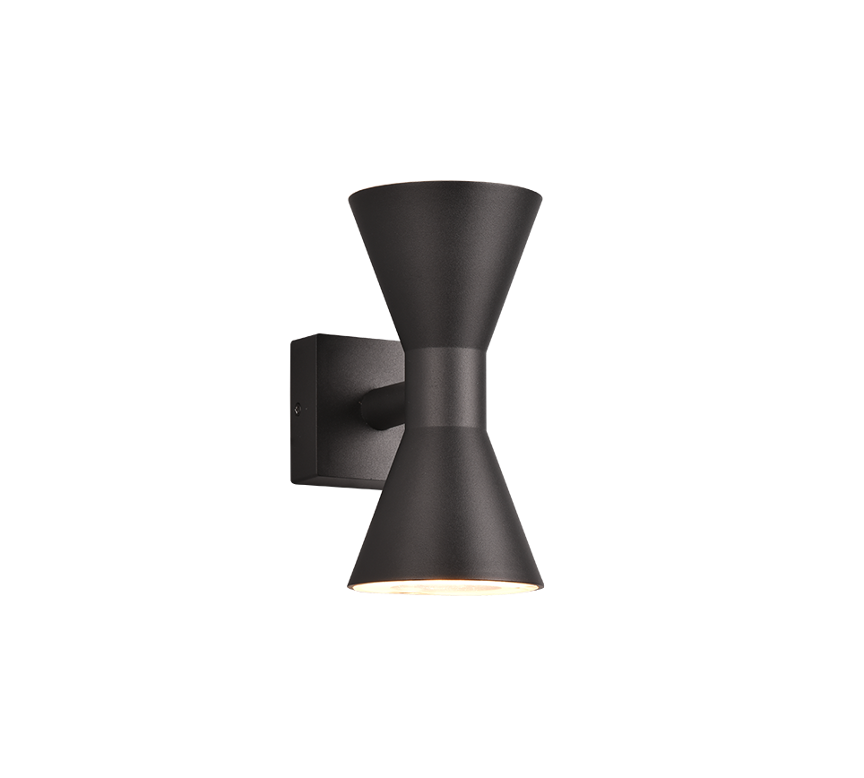 ARDAS | Wall lamp | Black mat | Diecast aluminium