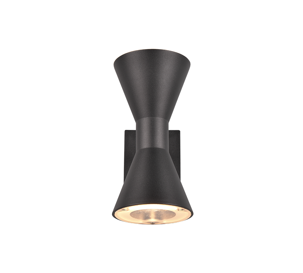 ARDAS | Wall lamp | Black mat | Diecast aluminium