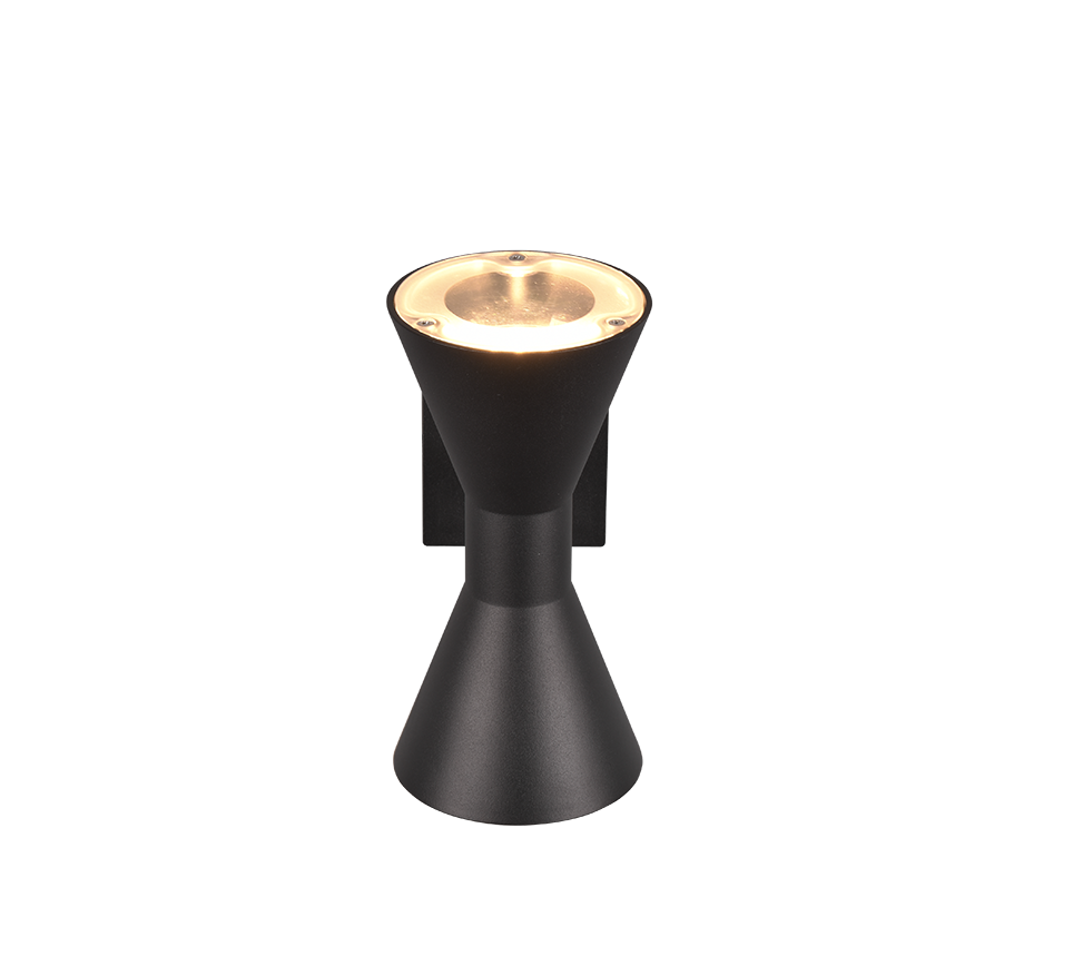 ARDAS | Wall lamp | Black mat | Diecast aluminium
