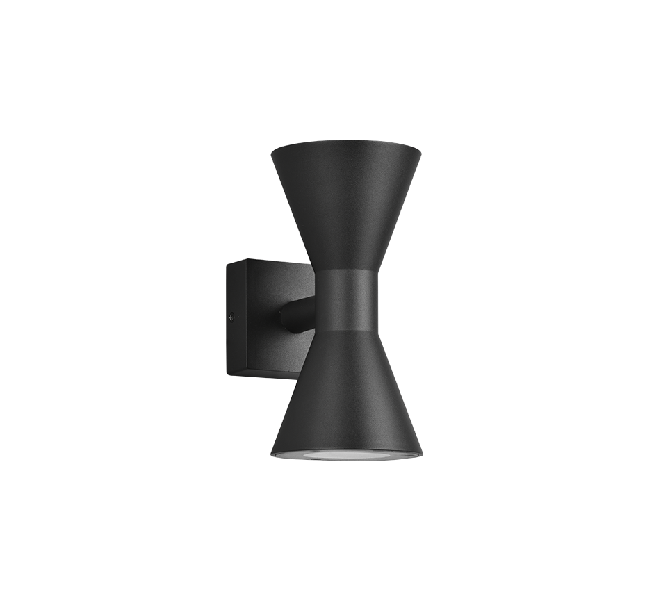 ARDAS | Wall lamp | Black mat | Diecast aluminium