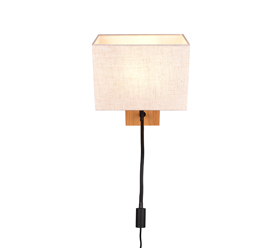 NILAM | Wall lamp | Natural finish | Natural wood