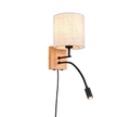 NILAM | Wall lamp | Natural finish | Natural wood
