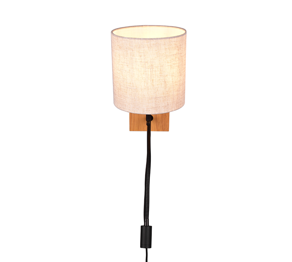 NILAM | Wall lamp | Natural finish | Natural wood