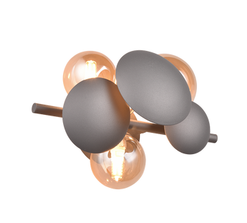 BUBBLE | Wall lamp | Anthracite | Metal