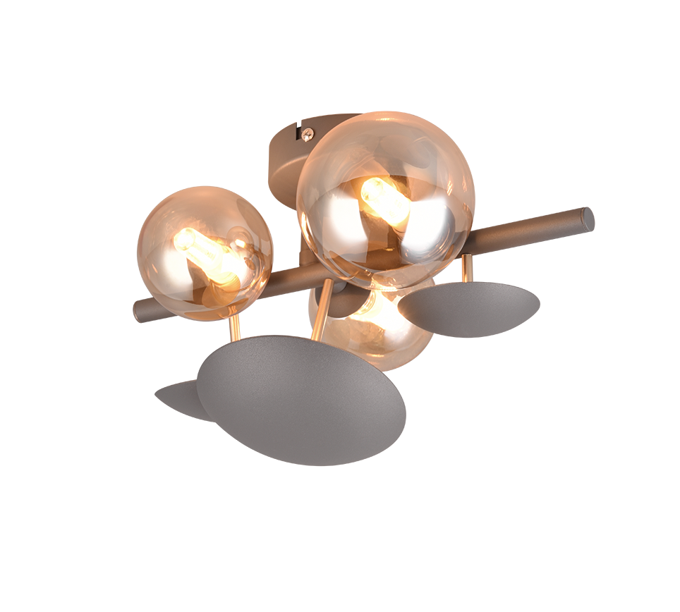BUBBLE | Wall lamp | Anthracite | Metal