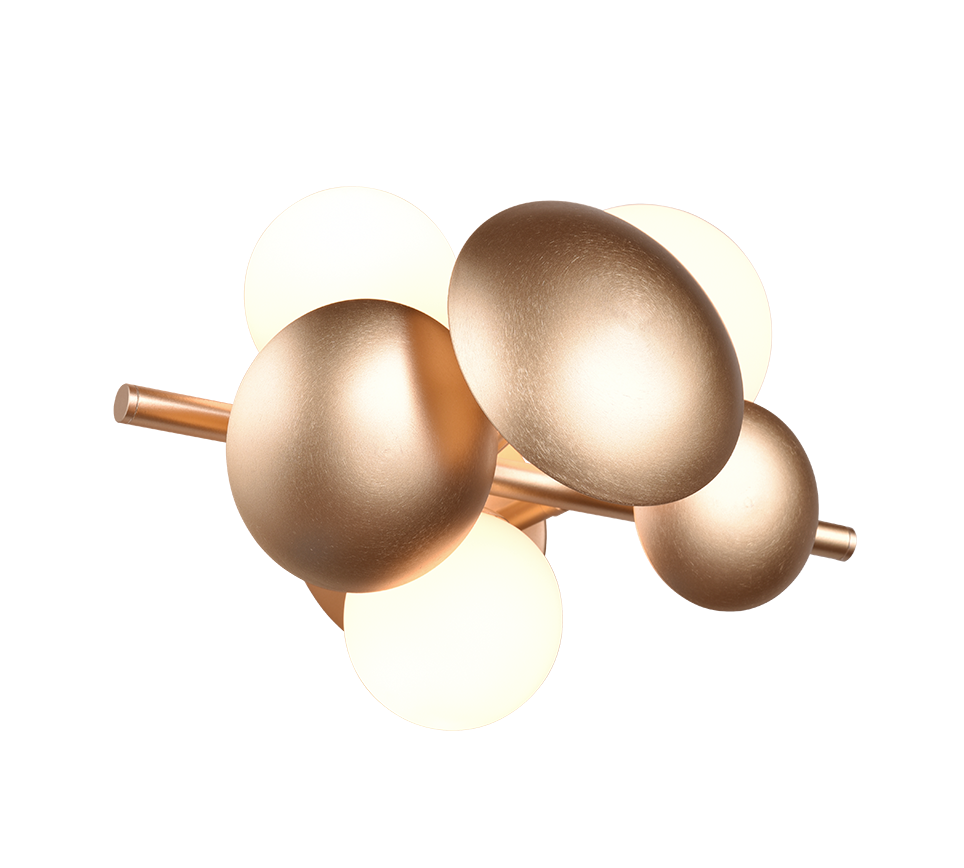 BUBBLE | Wall lamp | Gold | Metal