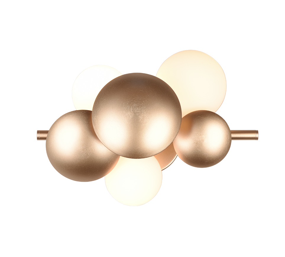 BUBBLE | Wall lamp | Gold | Metal