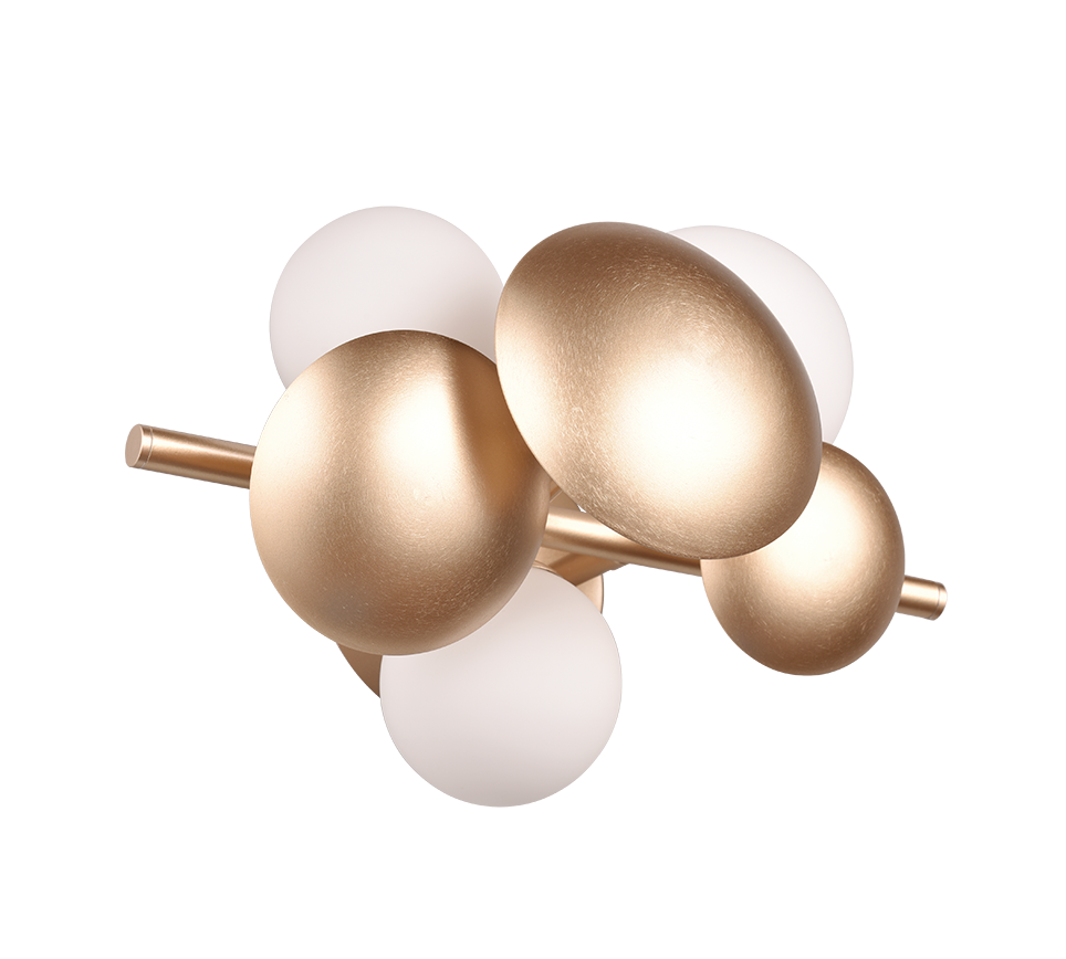 BUBBLE | Wall lamp | Gold | Metal