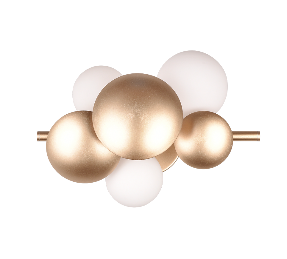 BUBBLE | Wall lamp | Gold | Metal