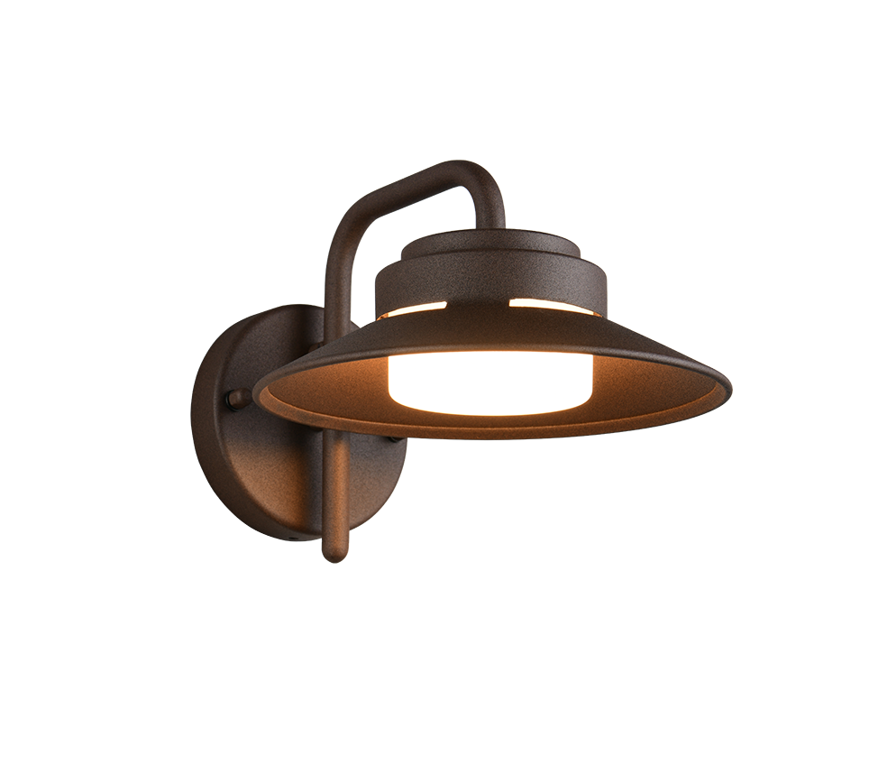 ATRATO | Wall lamp | Rusty | Aluminium