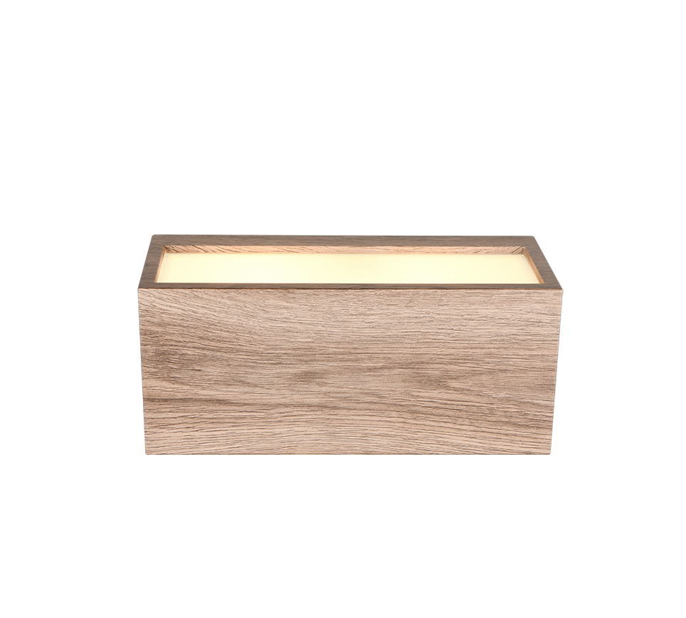MAYENNE | Wall lamp | Wood imitation | Diecast aluminium