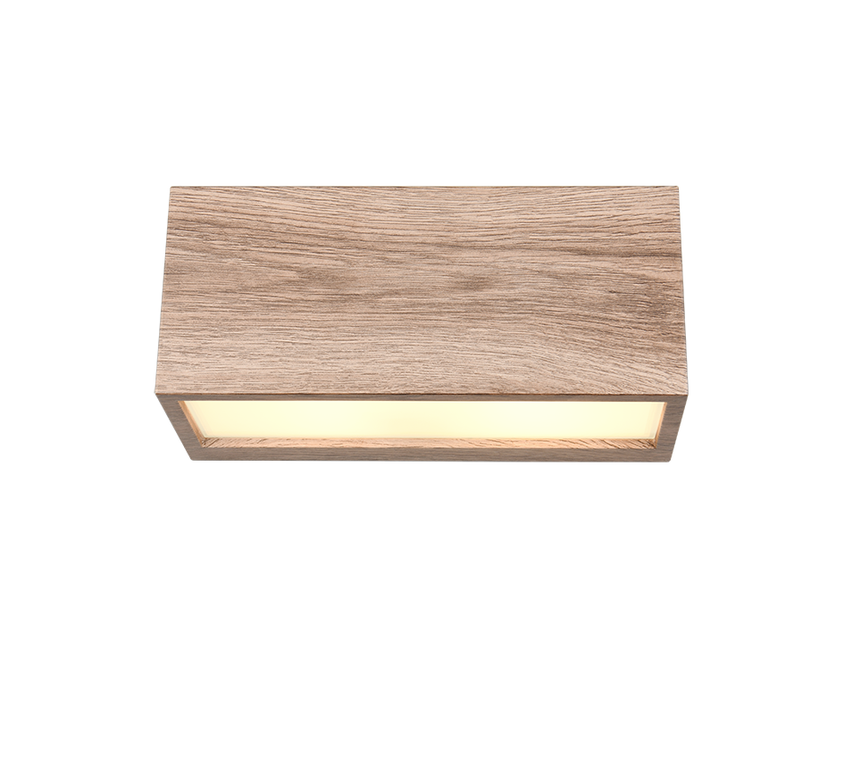 MAYENNE | Wall lamp | Wood imitation | Diecast aluminium