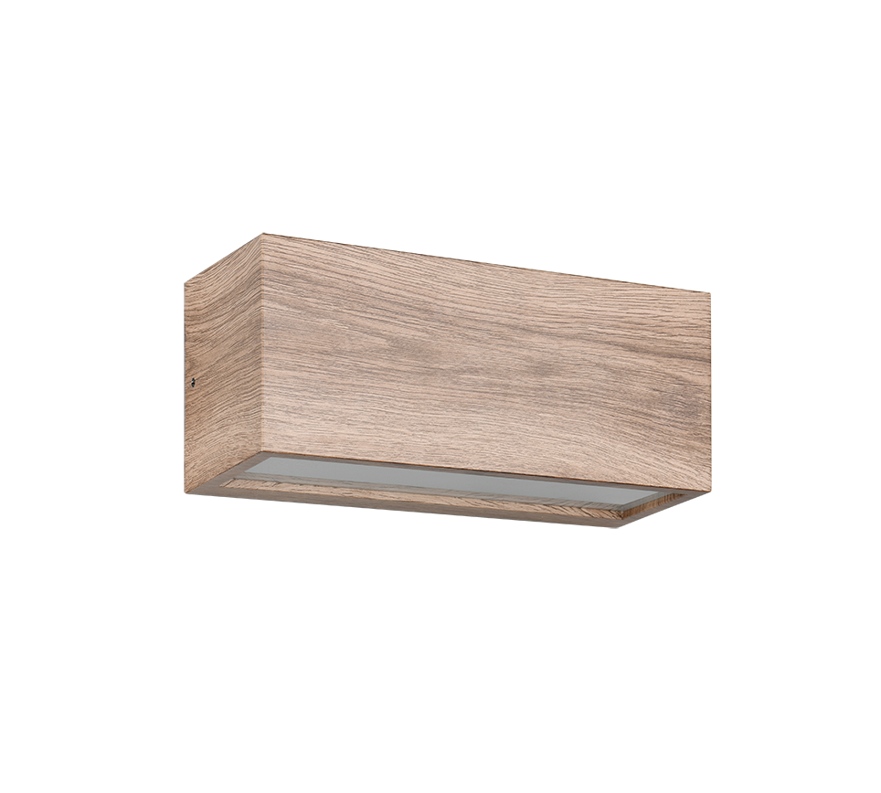 MAYENNE | Wall lamp | Wood imitation | Diecast aluminium