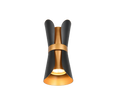 COAT | Wall lamp | Schwarz-Gold | Metal