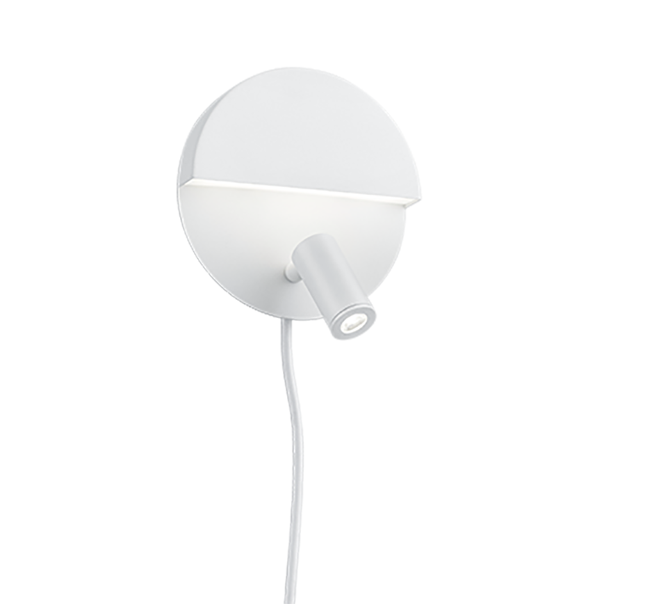 MARIO | Wall lamp | White mat | Metal