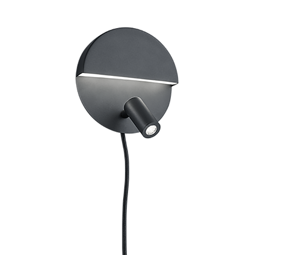MARIO | Wall lamp | Black mat | Metal