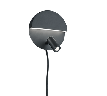 MARIO | Wall lamp | Black mat | Metal