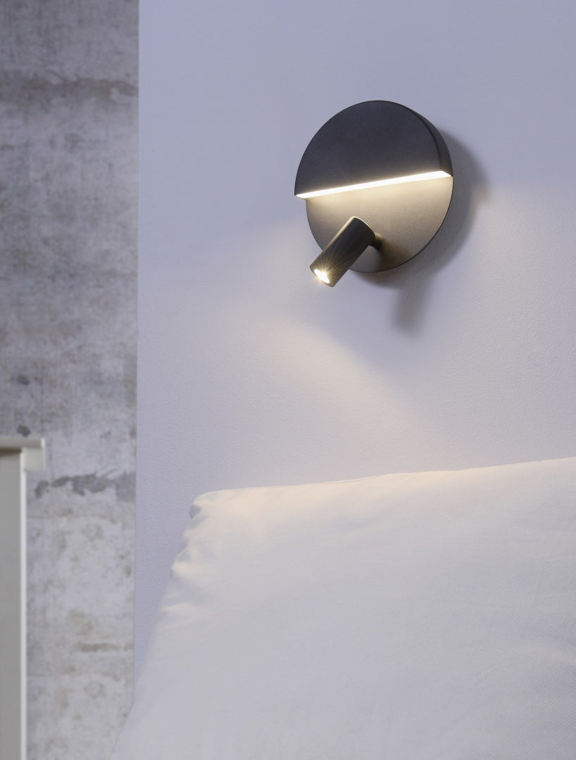 MARIO | Wall lamp | Black mat | Metal