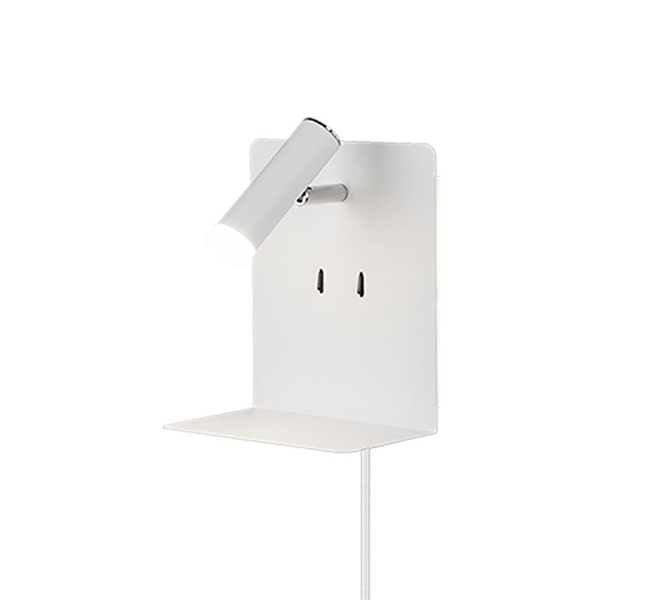 ELEMENT | Wall lamp | White mat | Metal