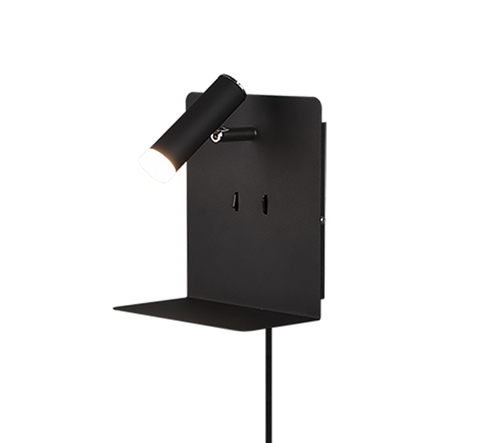 ELEMENT | Wall lamp | Black mat | Metal
