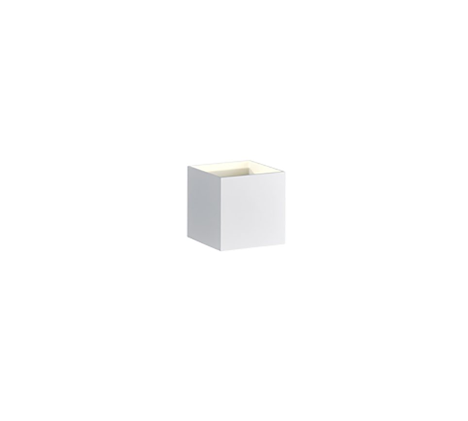 LOUIS | Wall lamp | White mat | Aluminium