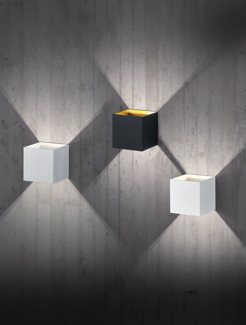 LOUIS | Wall lamp | Black mat | Aluminium