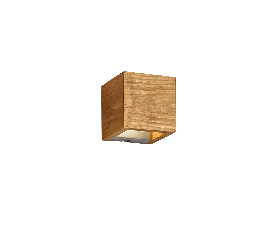 BRAD | Wall lamp | Wood coloured | Natural wood