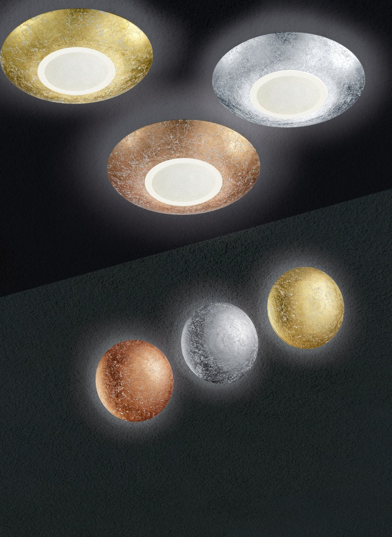 CHIROS | Wall lamp | Gold | Metal