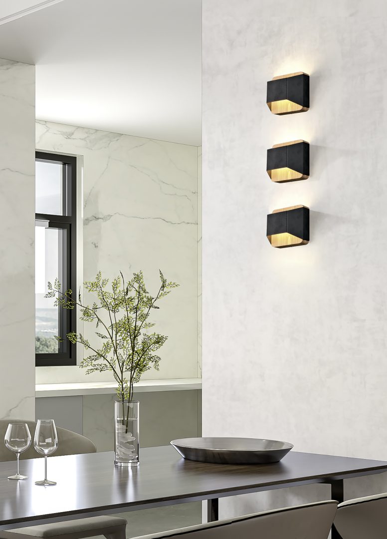 ARINO | Wall lamp | Black mat | Metal