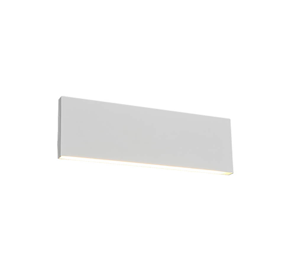 CONCHA | Wall lamp | White mat | Metal