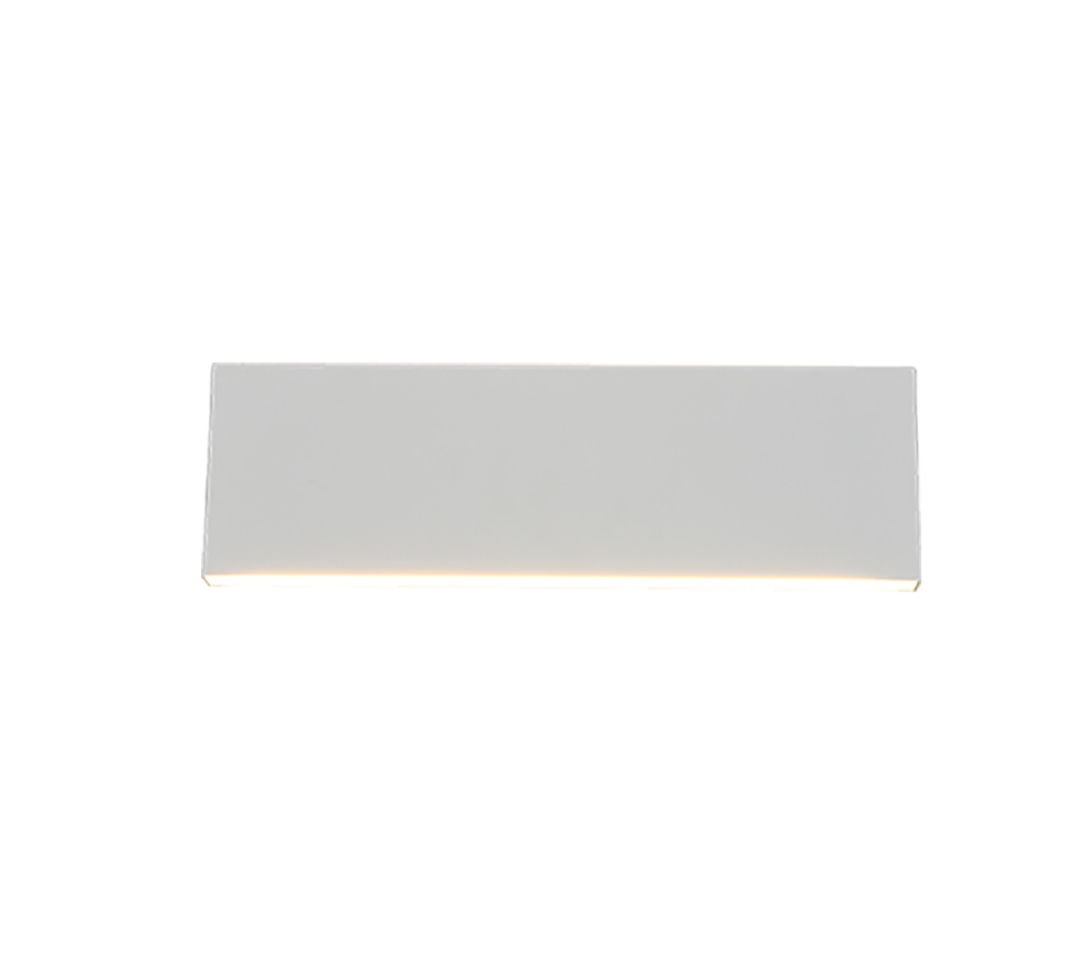 CONCHA | Wall lamp | White mat | Metal