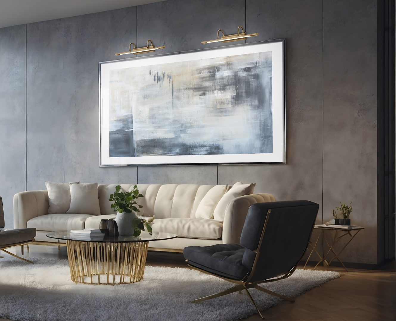 CUADRO | Wall lamp | Old brass | Metal