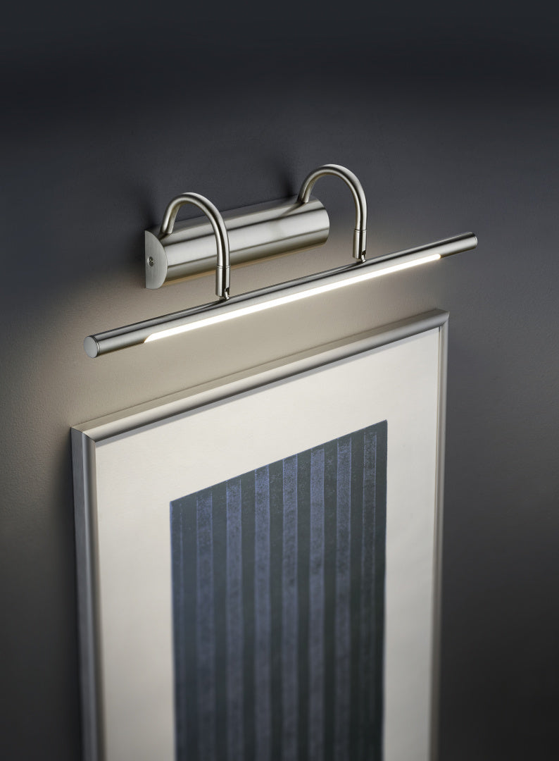 CUADRO | Wall lamp | Nickel mat | Metal