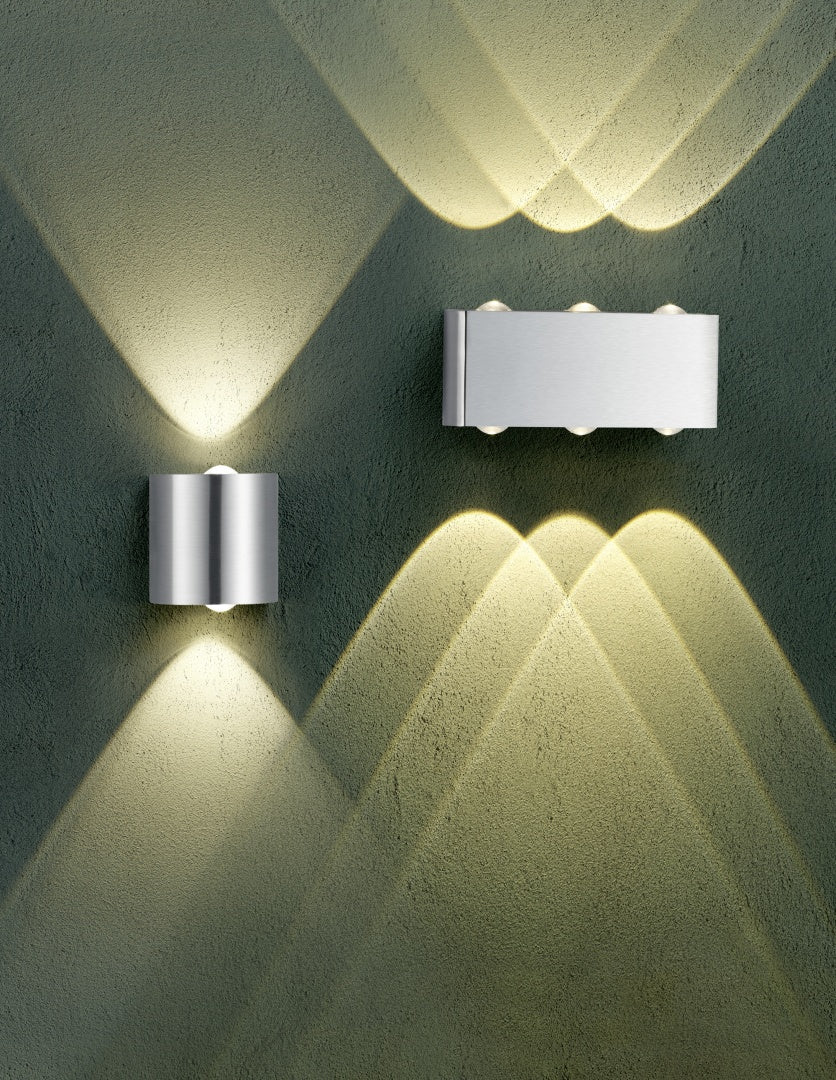 WALES | Wall lamp | Nickel mat | Metal