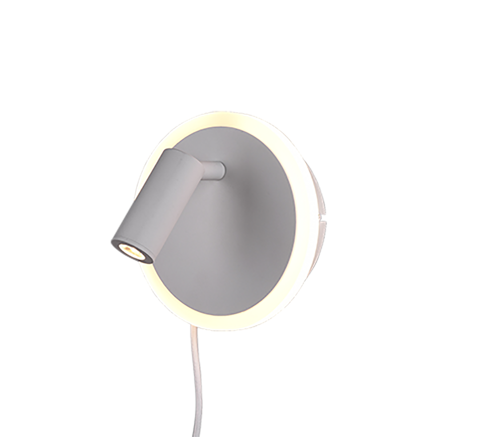 JORDAN | Wall lamp | White mat | Metal