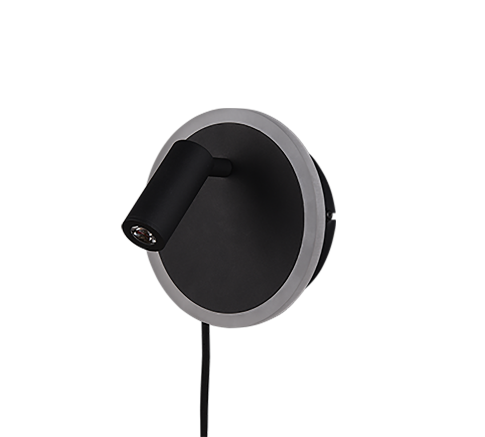 JORDAN | Wall lamp | Black mat | Metal