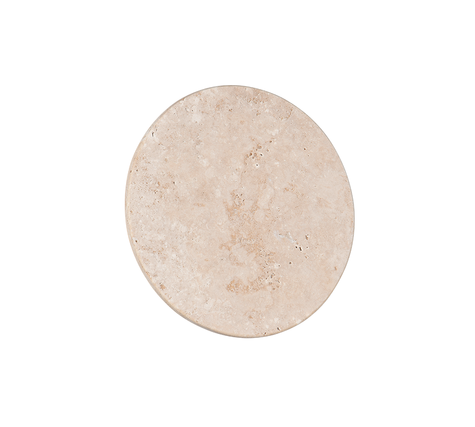 BOBBIN | Wall lamp | White mat | Travertin