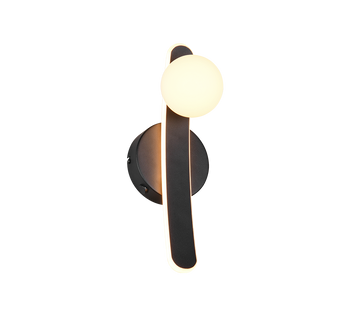 NAPOLI | Wall lamp | Black mat | Metal
