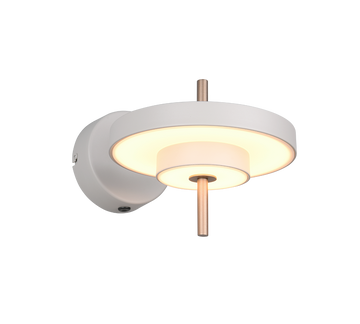 KEATON | Wall lamp | Warm grey | Metal