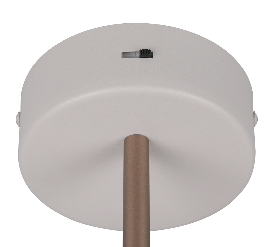KEATON | Wall lamp | Warm grey | Metal