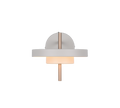 KEATON | Wall lamp | Warm grey | Metal