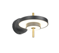 KEATON | Wall lamp | Schwarz-Gold | Metal