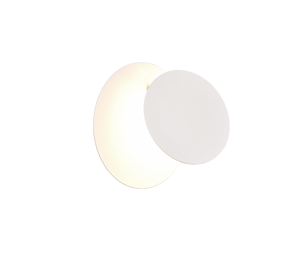 MIO | Wall lamp | White mat | Metal