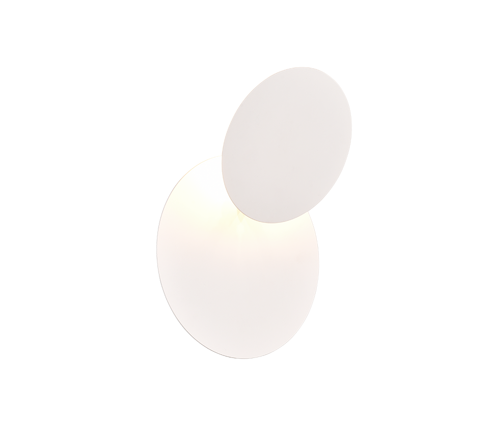 MIO | Wall lamp | White mat | Metal