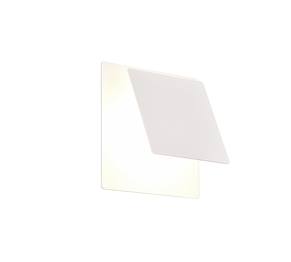 MIO | Wall lamp | White mat | Metal