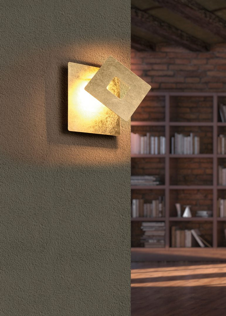LEANO | Wall lamp | Gold | Metal