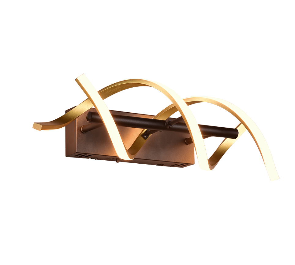 SEQUENCE | Wall lamp | Brass mat | Aluminium