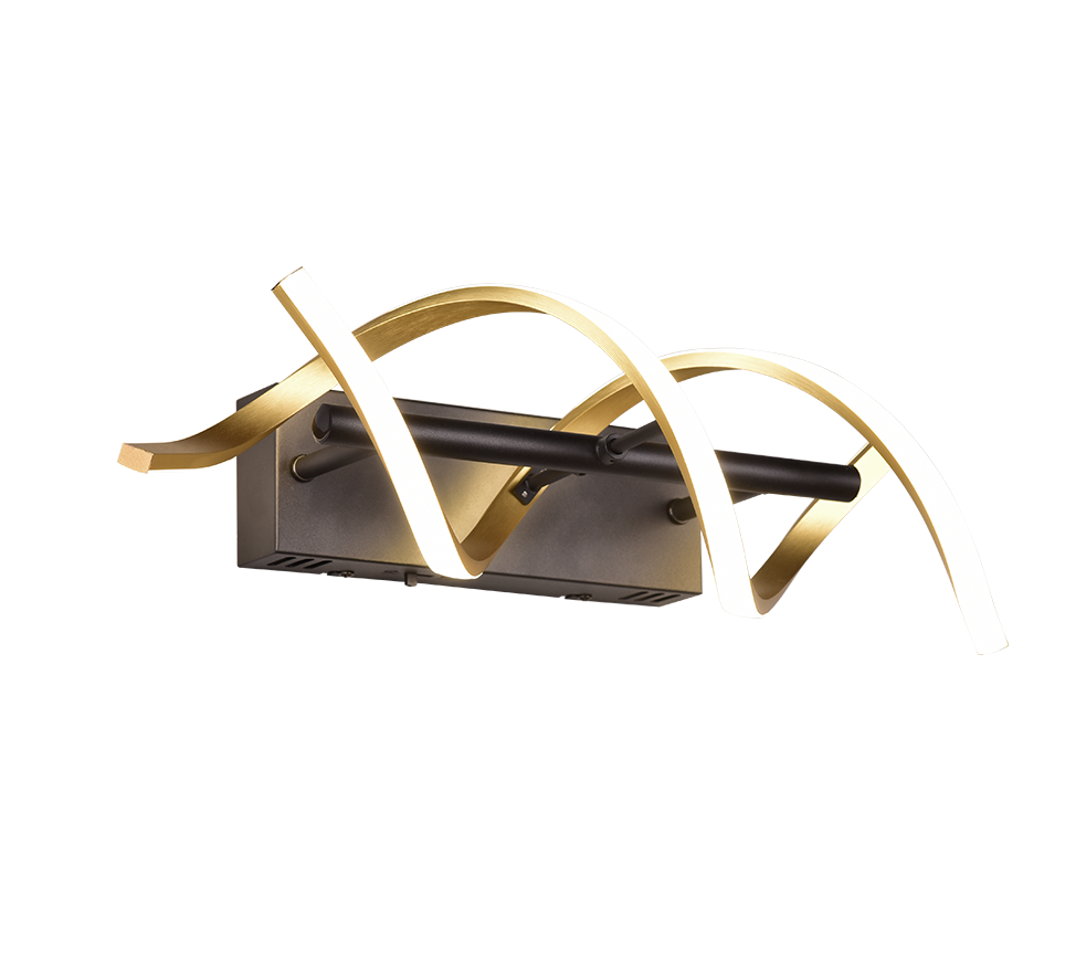 SEQUENCE | Wall lamp | Brass mat | Aluminium