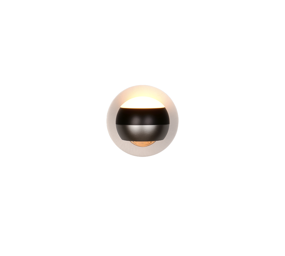 ORBIT | Wall lamp | Nickel mat | Metal